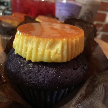 Cafe 86 - Cafe 86 has some amazing ass ube cupcakes with flan. This is definitely one of their classics - Desserts Near Me - Artesia, California Cafe 86 - Cafe 86 has some amazing ass ube cupcakes with flan. This is definitely one of their classics - Desserts Near Me - Artesia, California