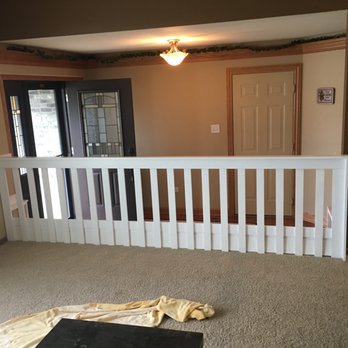 777 Handyman - Custom built entry bench and railing - Home Organization Near Me - Geneva, Illinois 777 Handyman - Custom built entry bench and railing - Home Organization Near Me - Geneva, Illinois