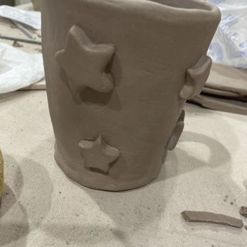 Mudworks Pottery Studio - Harry Potter mug in the making - Paint-Your-Own Pottery Near Me - Boca Raton, Florida
