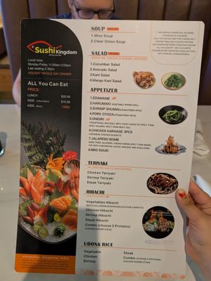 Menu photo 3 Sushi Kingdom Dunwoody, GA