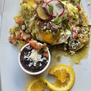 RJ Skillets - Chilaquiles with green sauce - Mexican Near Me - Portland, Oregon RJ Skillets - Chilaquiles with green sauce - Mexican Near Me - Portland, Oregon