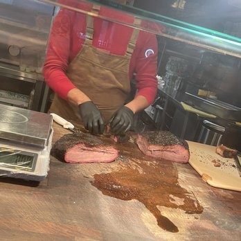 Bark Barbecue - Cutting the meats - Barbeque Near Me - Brooklyn, New York