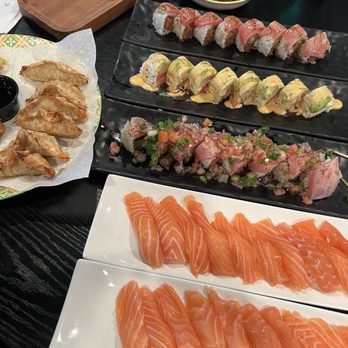 Sushi Okoku - Upland Cajun Tuna Fresh Rolls Salmon Sushi Bulgogi Gyoza - Sushi Bars Near Me - Riverside, California Sushi Okoku - Upland Cajun Tuna Fresh Rolls Salmon Sushi Bulgogi Gyoza - Sushi Bars Near Me - Riverside, California