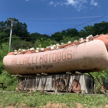 Hillbilly Hot Dogs - Can't miss this big weiner! - Burgers Near Me - Lesage, West Virginia