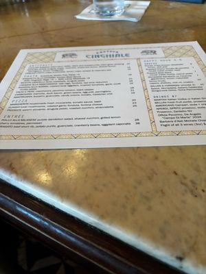 Menu photo 1 Cinghiale Baltimore, MD Menu photo 1 Cinghiale Baltimore, MD