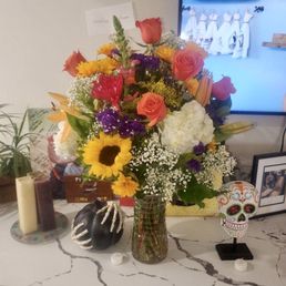 This is what she received and was so overly impressed and happy with - as was I when I saw the picture. Amazing job! Thank you!