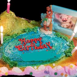 Roth's Fresh Markets - Yummy beautiful cake. The messed up part is me erasing childs name with my photo editor. The decorating and hand writing is awesome.