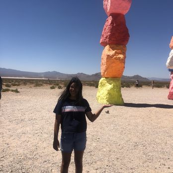 Seven Magic Mountains - One of seven magic mountains - Public Art Near Me - Las Vegas, Nevada Seven Magic Mountains - One of seven magic mountains - Public Art Near Me - Las Vegas, Nevada