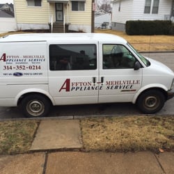 Affton-Mehlville Appliance Service - Service Van making a house call.