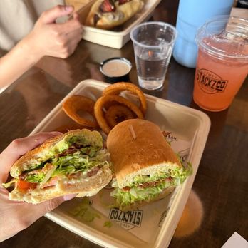 The Stackz Co - BLTA - Small (front, center) and Banger (back, top left) - American Near Me - Rancho Cucamonga, California