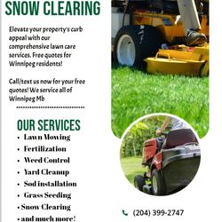 LawnPros and Snow Clearing