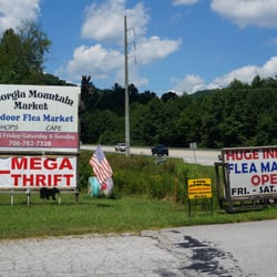 Georgia Mountain Market - Sign at the entrance