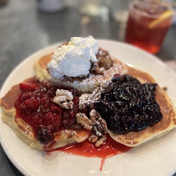 Bubby's Tribeca - Pancake Flight - American Near Me - New York, New York