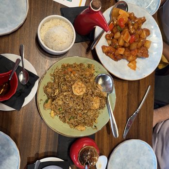 MiYa Chinese - Mix fried rice and sweet and Sweet & Sour Chicken - Chinese Near Me - Dallas, Texas MiYa Chinese - Mix fried rice and sweet and Sweet & Sour Chicken - Chinese Near Me - Dallas, Texas