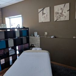 Relax Massage Therapy Services - Massage treatment space.