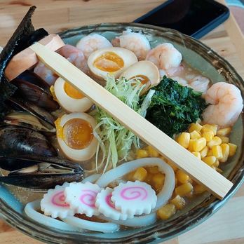 Edamame Ramen - Seafood Ramen - Ramen Near Me - Niles, Ohio