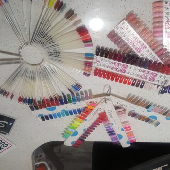 INX beauty bar - Selection of gel - Nail Salons Near Me - Rancho Cucamonga, California