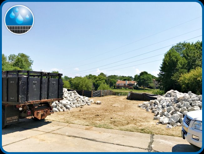 Slide of Drainage Team