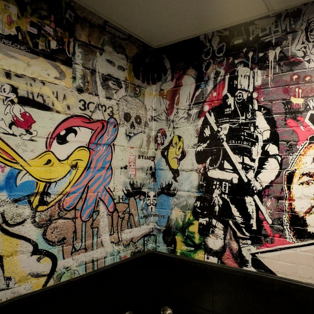 Makmak Eatery - Funky Bathroom Art - Breakfast & Brunch Near Me - Cranston, Rhode Island Makmak Eatery - Funky Bathroom Art - Breakfast & Brunch Near Me - Cranston, Rhode Island