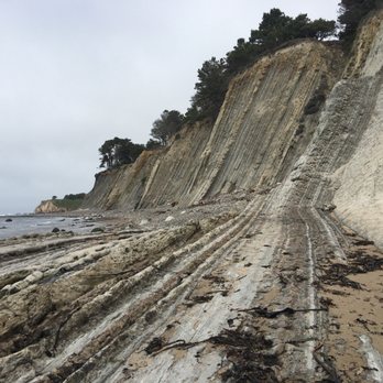 Bowling Ball Beach - Interesting Cliffs - Beaches Near Me - Point Arena, California
