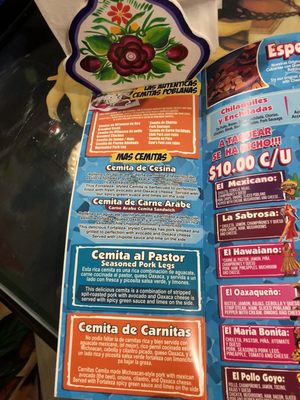 Menu photo 6 La Fortaleza Passaic, NJ