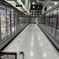 Clean, well stocked and organized aisles