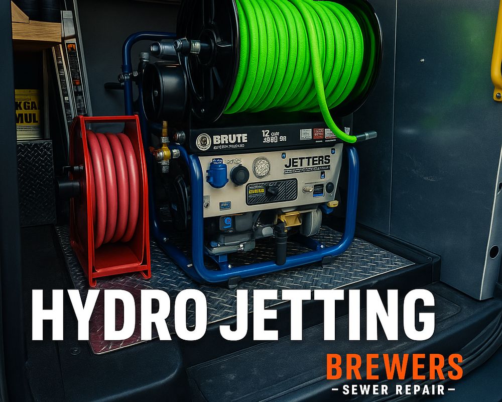 Slide of Brewer's Sewer repair