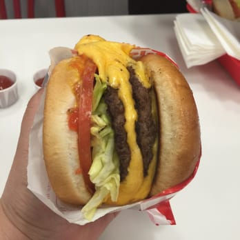 In-N-Out Burger - Double double extra cheese well well well done patties!! - Burgers Near Me - Lodi, California