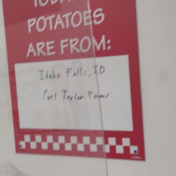 Five Guys - Origin of potatos - Burgers Near Me - Lehi, Utah