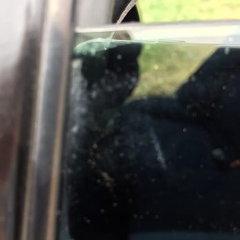 Best Auto Glass & Tinting - My daughters side window look upper left corner, tint not cut right and bubbles - Car Window Tinting Near Me - Reedley, California