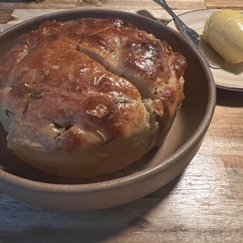 Osteria Il Muro - Focaccia sourdough bread..SOOO good - Italian Near Me - Denton, Texas