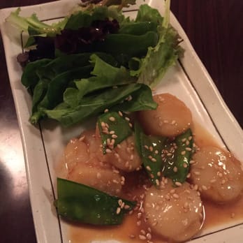 Asa Ramen - Garlic butter scallop app, a bit small for $6.50. - Ramen Near Me - Gardena, California