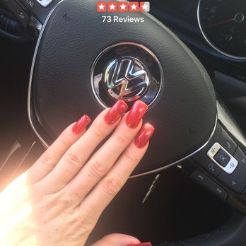 Edgy Nails & Spa - I have an overlay with gel polish! My right hand my middle fingers are very short because i Bowl professionally! Yvonne is amazing - Nail Salons Near Me - Riverside, California Edgy Nails & Spa - I have an overlay with gel polish! My right hand my middle fingers are very short because i Bowl professionally! Yvonne is amazing - Nail Salons Near Me - Riverside, California