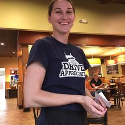 This is Sarah Cute ain't she? Plus she can really do her job well and smiles while doing it. Imagine that This is Sarah Cute ain't she? Plus she can really do her job well and smiles while doing it. Imagine that