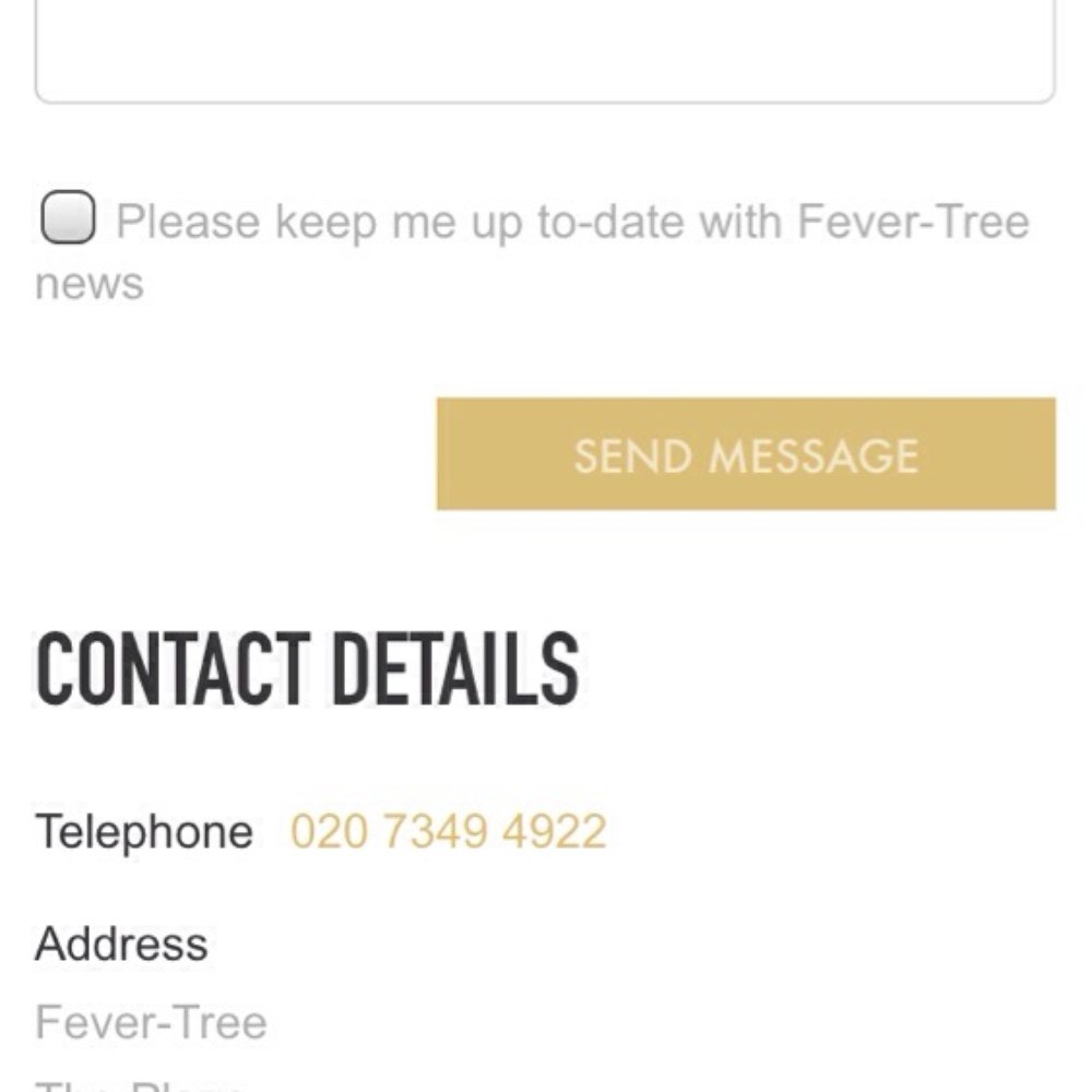 Fever Tree Ltd - Beer, Wine & Spirits Near Me - London, XGL