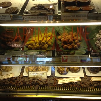 All Chocolate Kitchen - Chocolate case. - Desserts Near Me - Geneva, Illinois