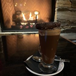 Delicious dessert cocktail