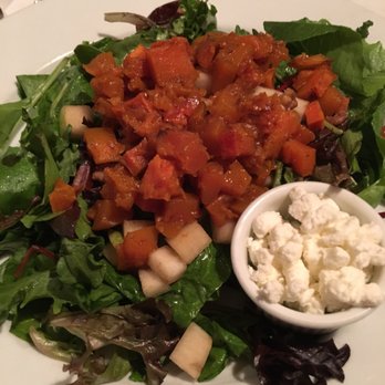 Bistro 44 - Butternut squash salad (goat cheese on the side) - New American Near Me - Northport, New York Bistro 44 - Butternut squash salad (goat cheese on the side) - New American Near Me - Northport, New York