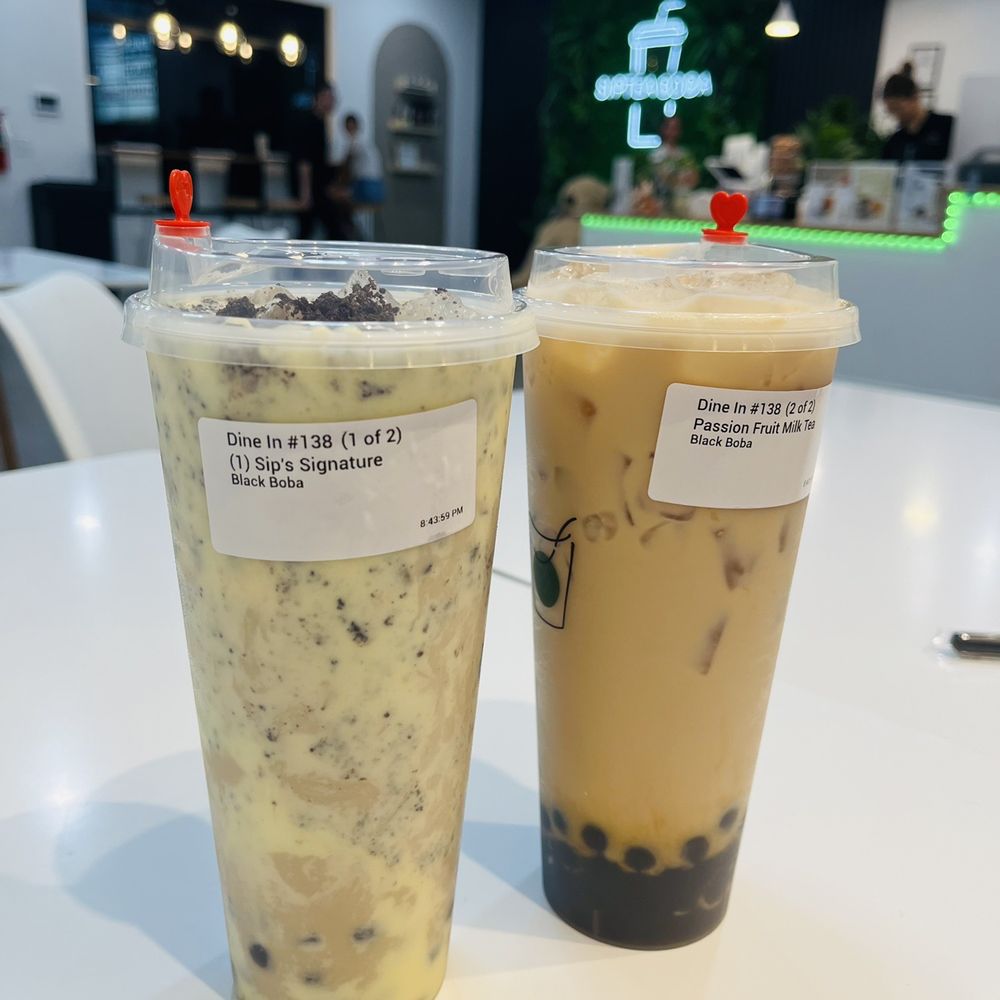 Sip Tea Boba - Sip's Signature and Passion Fruit Milk Tea - Bubble Tea Near Me - Pinellas Park, Florida Sip Tea Boba - Sip's Signature and Passion Fruit Milk Tea - Bubble Tea Near Me - Pinellas Park, Florida