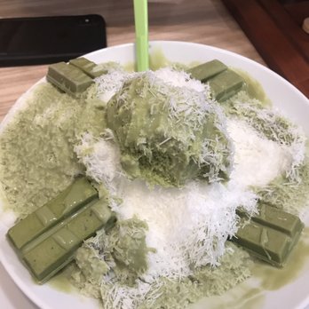 Tsaocaa - Matcha shaved ice - Ice Cream & Frozen Yogurt Near Me - Indianapolis, Indiana