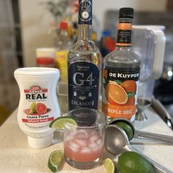 A & G mobile bartending - Guava margarita with the best G4 tequila