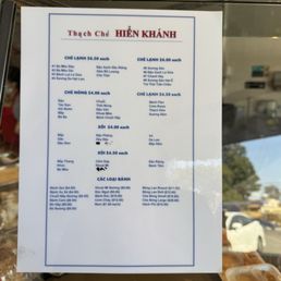 Menu Menu