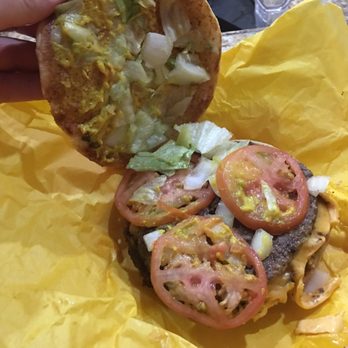 Whataburger - Sloppily made hamburger That looks NOTHING like the commercials . - Burgers Near Me - Glenpool, Oklahoma