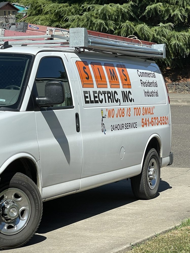 Sims Electric Service Sims Electric - Updated March 2026 - 721 SE Oak Ave, Roseburg, Oregon ...