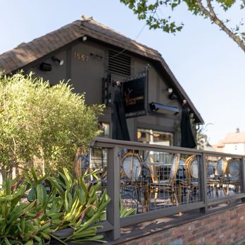 The Gathering Table - The Gathering Table view of patio to the right of the restaurant entrance. - New American Near Me - Solvang, California