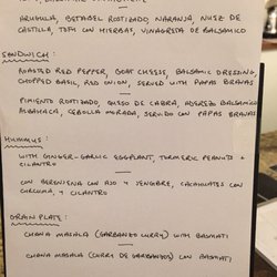 Uno Ser Uno - Daily specials