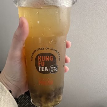 Kung Fu Tea - Sunshine Grape-ade with some Grape boba - Coffee & Tea Near Me - Orlando, Florida
