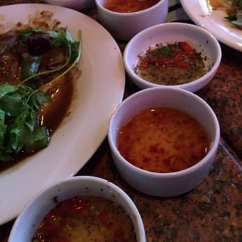 Half Time Restaurant - Accompanying sauces - Sports Bars Near Me - Garden Grove, California