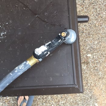 DFW Painting - Our brand new hose that the painters used without permission. - Painters Near Me - Dallas, Texas DFW Painting - Our brand new hose that the painters used without permission. - Painters Near Me - Dallas, Texas