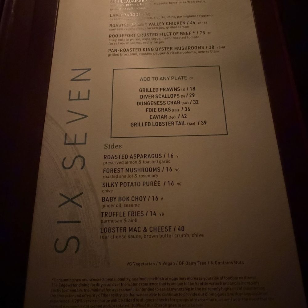 Six Seven Restaurant - New American Near Me - Seattle, Washington Six Seven Restaurant - New American Near Me - Seattle, Washington